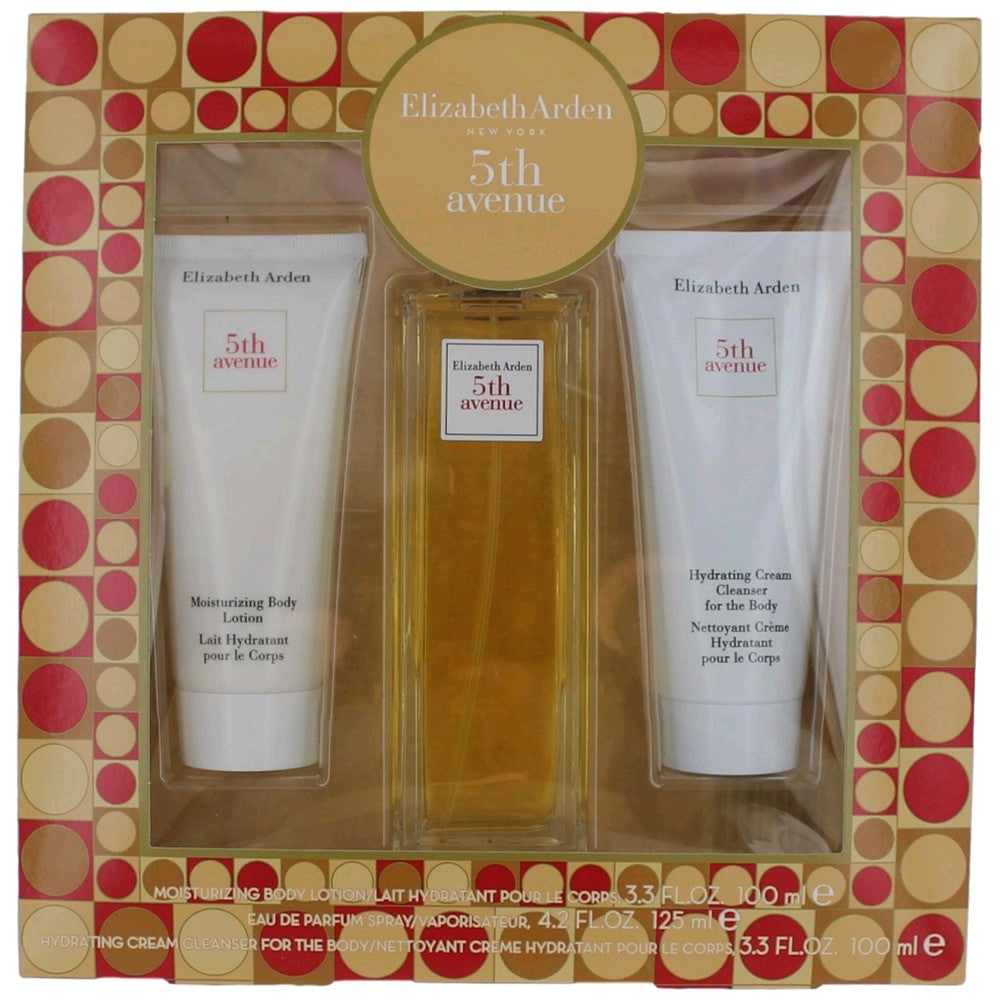 Photo of 5th Avenue by Elizabeth Arden, 3 Piece Gift Set women with Cleanser